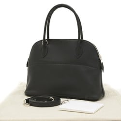 Hermes Bolide 27 Handbag Swift Black D Stamp