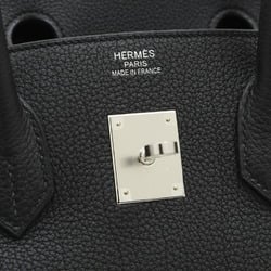 Hermes Birkin 35 Handbag Togo Black W Engraved