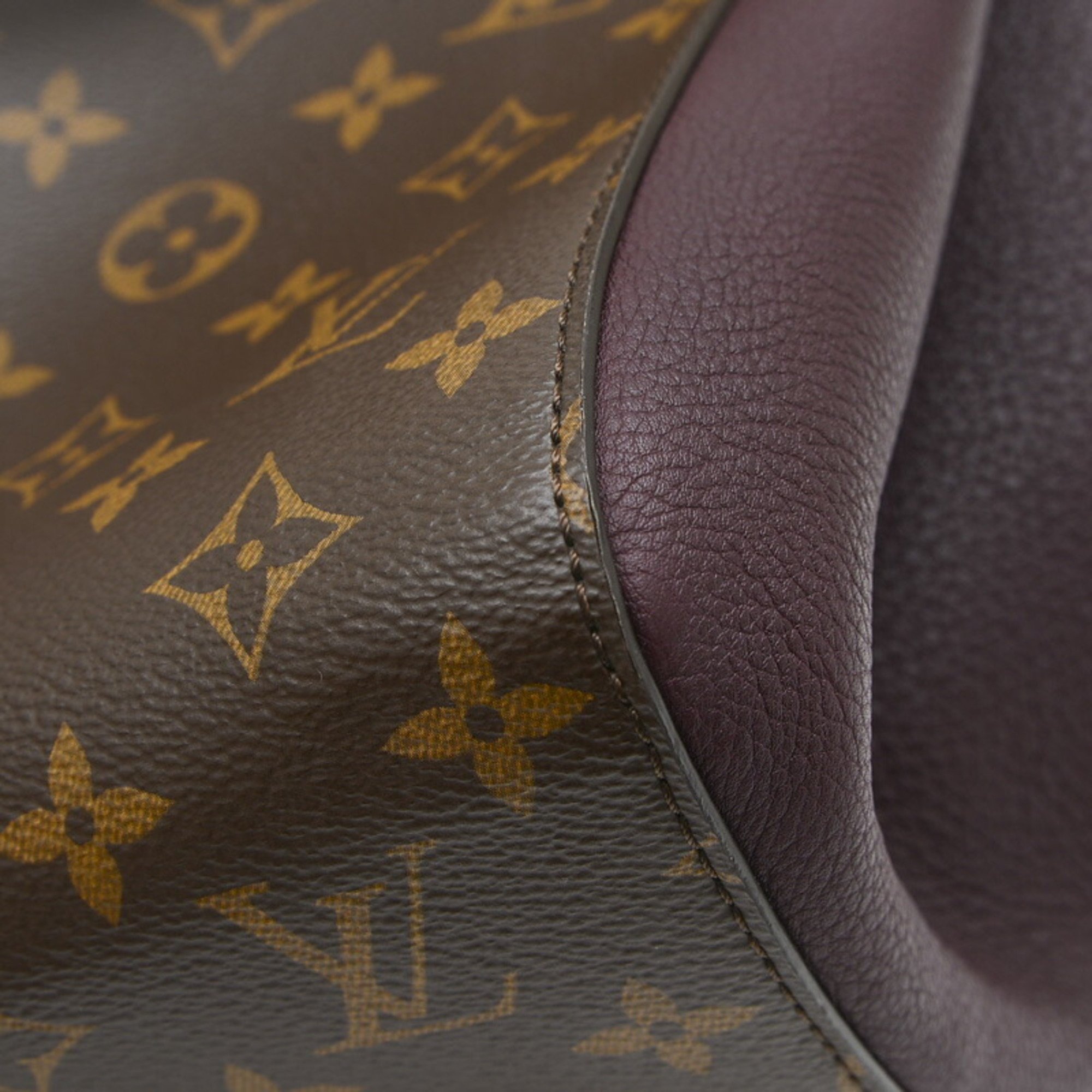 Louis Vuitton Monogram Fold Tote MM 2Way Bag M45409