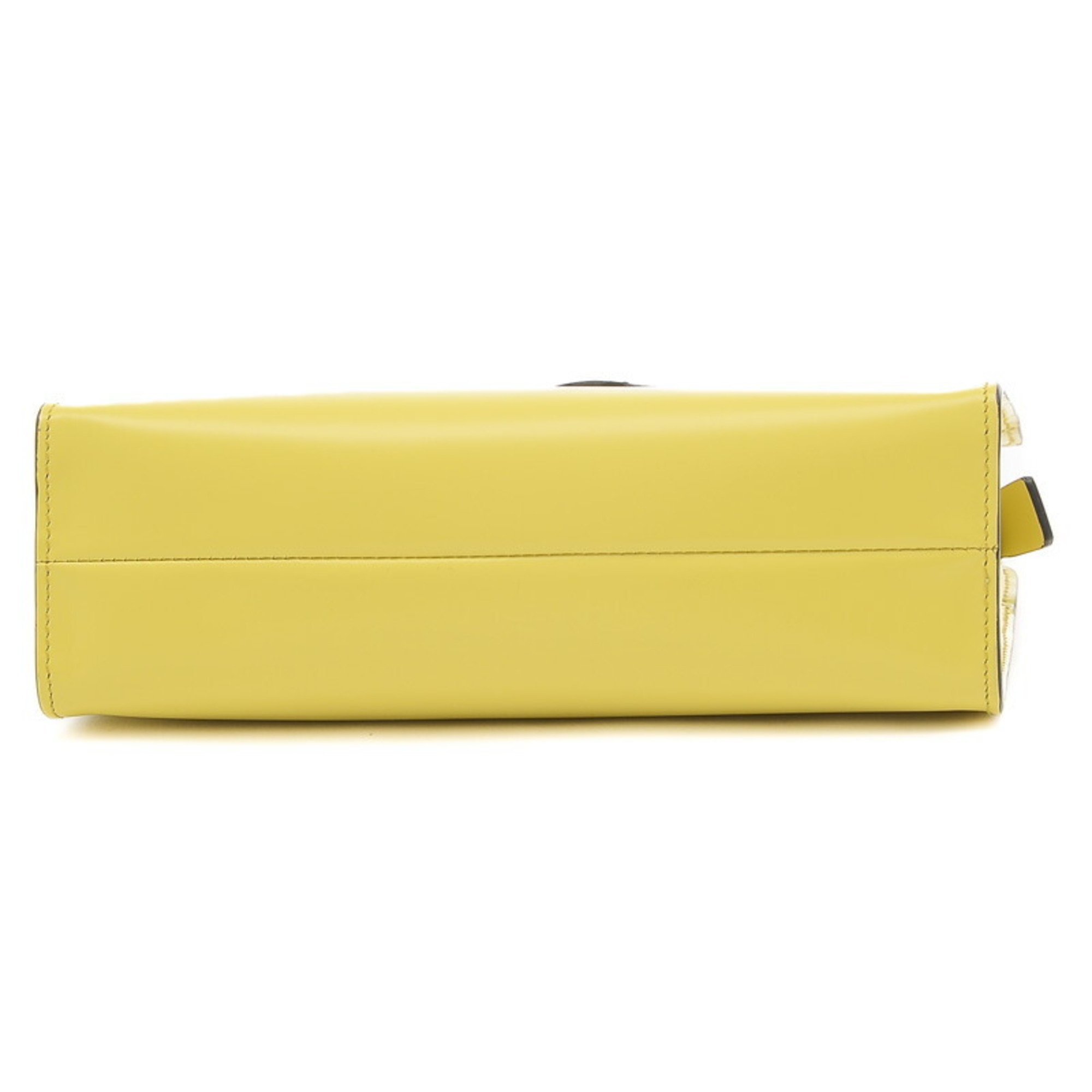 Prada Re-Edition1995 2-Way Bag Leather Yellow 1BA357