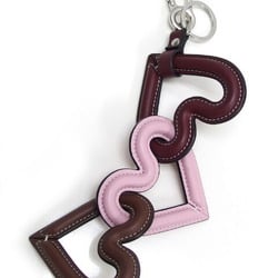 Loewe Triple Heart Chain Keychain