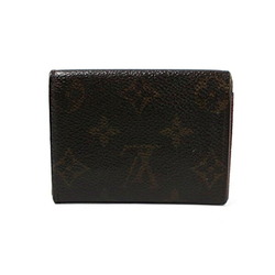 Louis Vuitton Monogram Porto Monnaie Plat Coin Case Purse M61930 LOUIS VUITTON Men's Women's