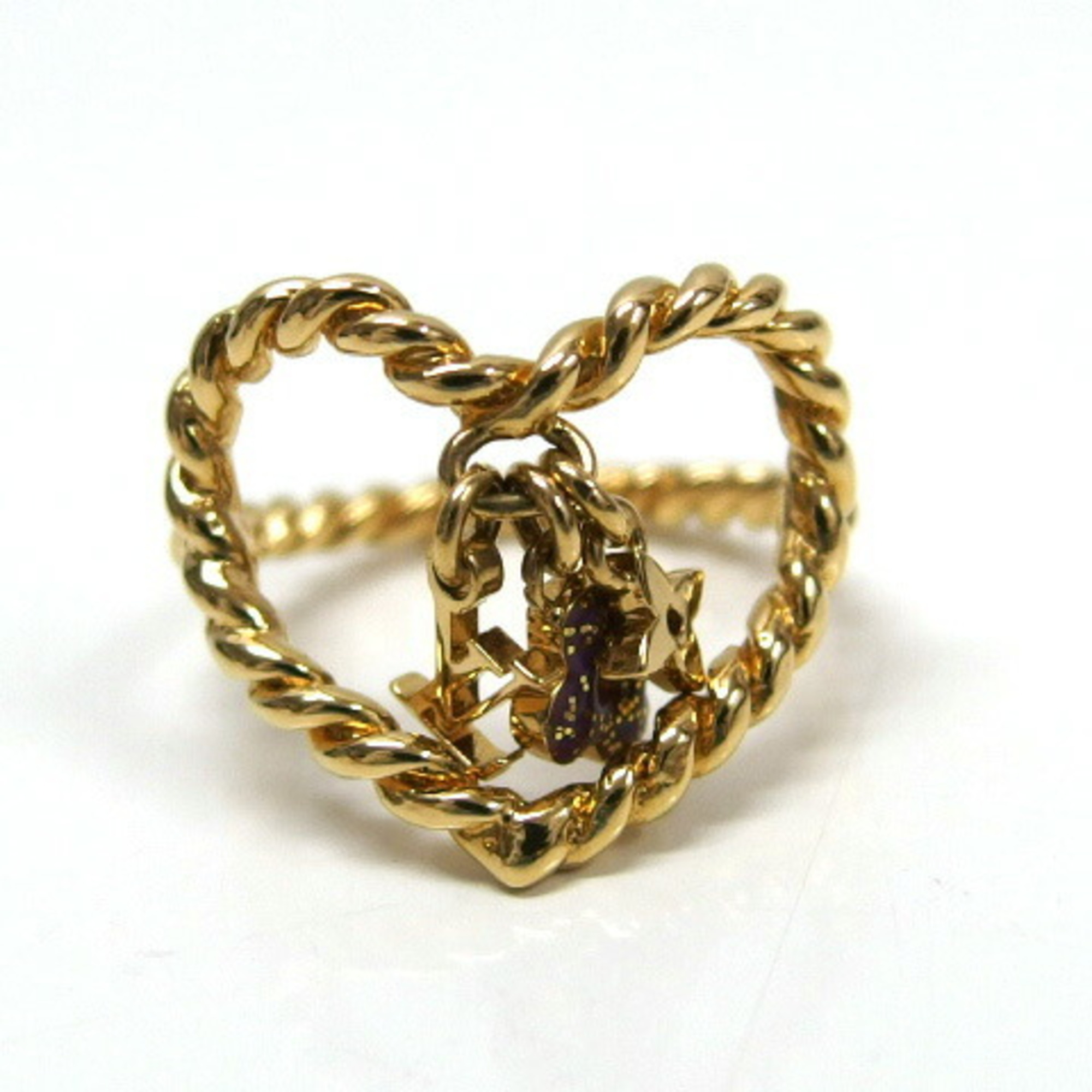 Louis Vuitton Berg Sweet Monogram In My Heart Ring