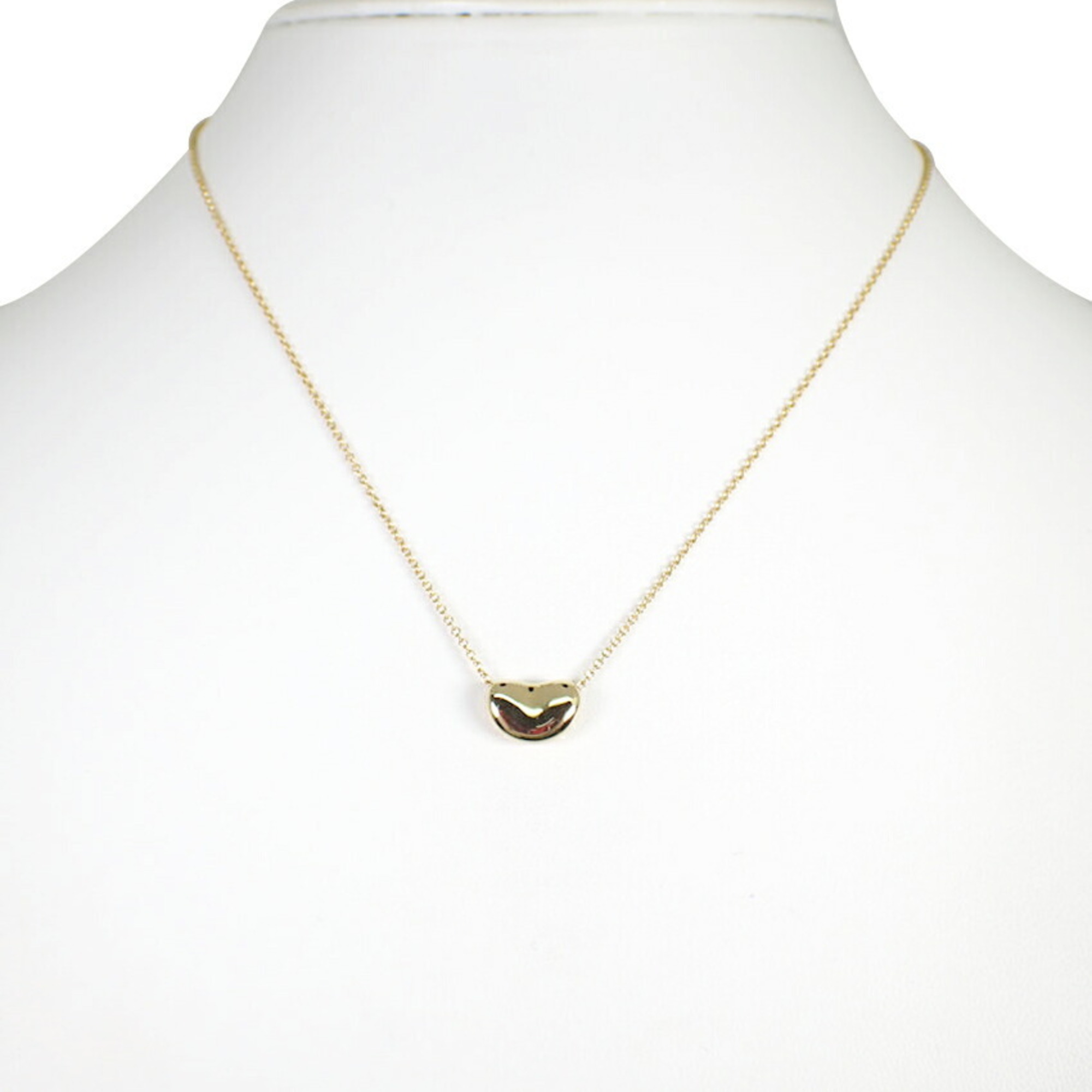 TIFFANY Tiffany 750 Bean Pendant Necklace