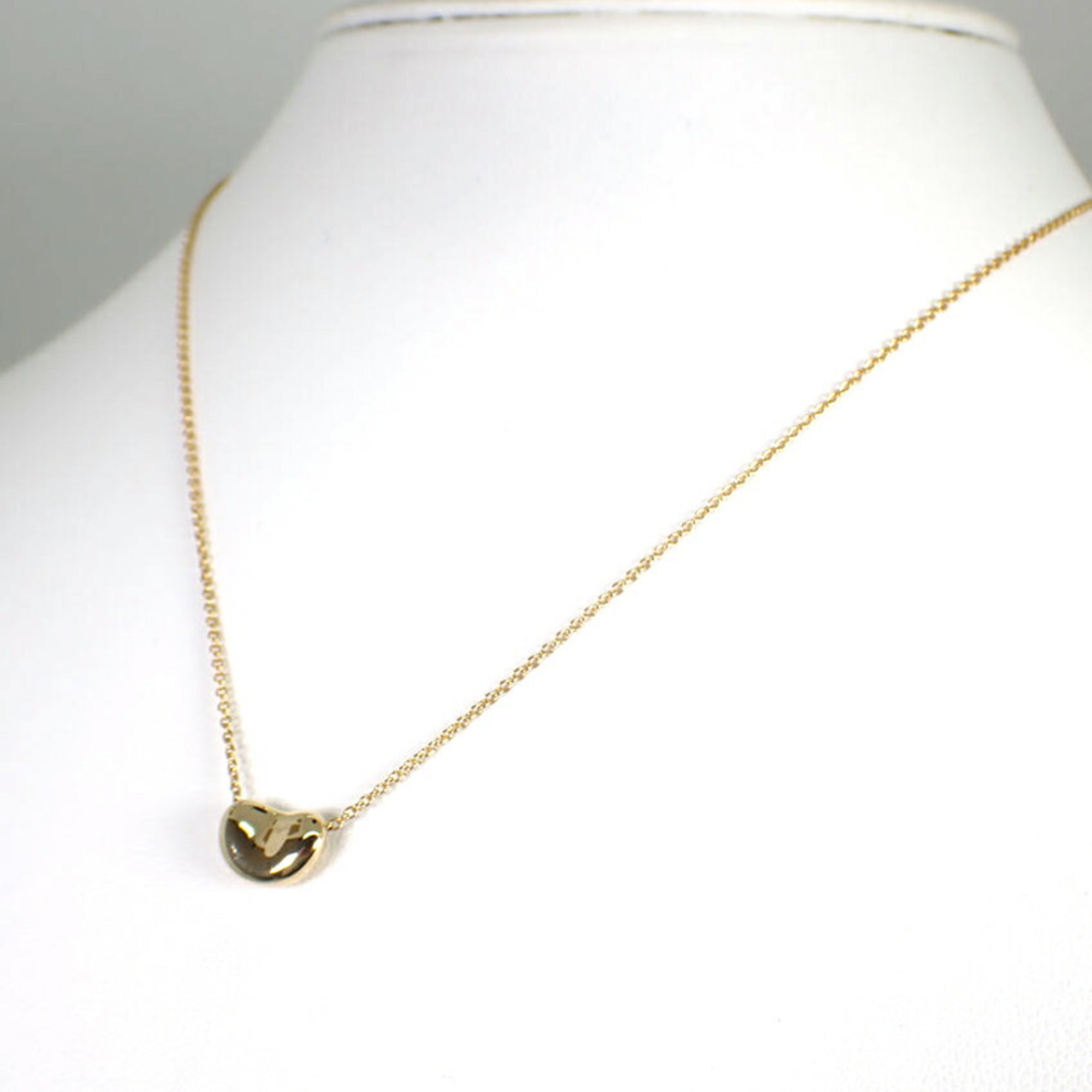 TIFFANY Tiffany 750 Bean Pendant Necklace