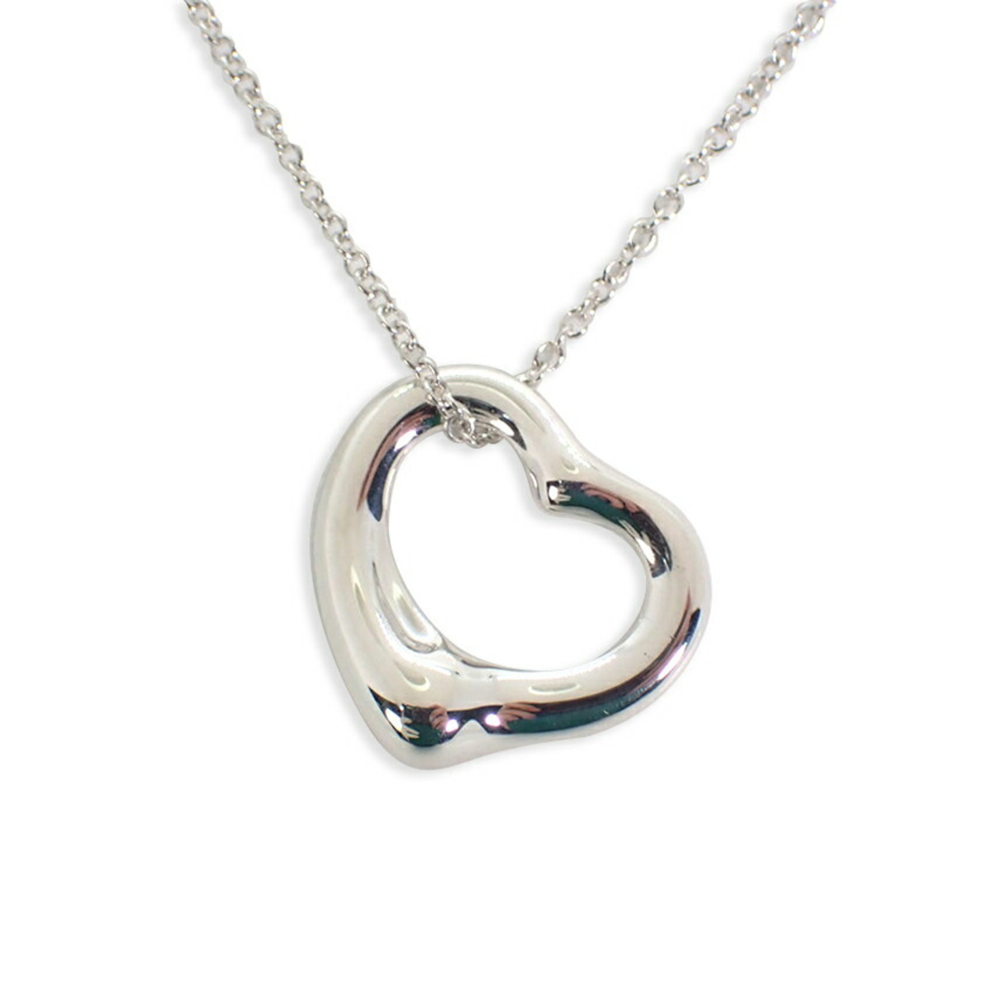 TIFFANY 925 heart pendant necklace