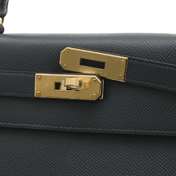 Hermes Kelly 28 Outer Stitched Handbag Epson Grimist Champagne W Engraved