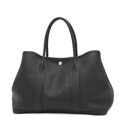 Hermes Garden PM Handbag Negonda Black X Stamp