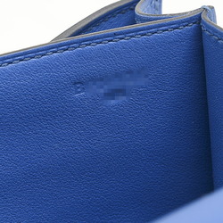 Hermes Constance 18 Miroir Shoulder Bag Swift Blue France B Stamp