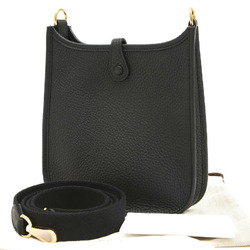 Hermes Evelyn TPM Amazon Shoulder Bag Taurillon Clemence Black B Stamp