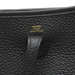 Hermes Evelyn TPM Amazon Shoulder Bag Taurillon Clemence Black B Stamp