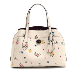 Coach Lola Carryall 30 with Wildflowers, White