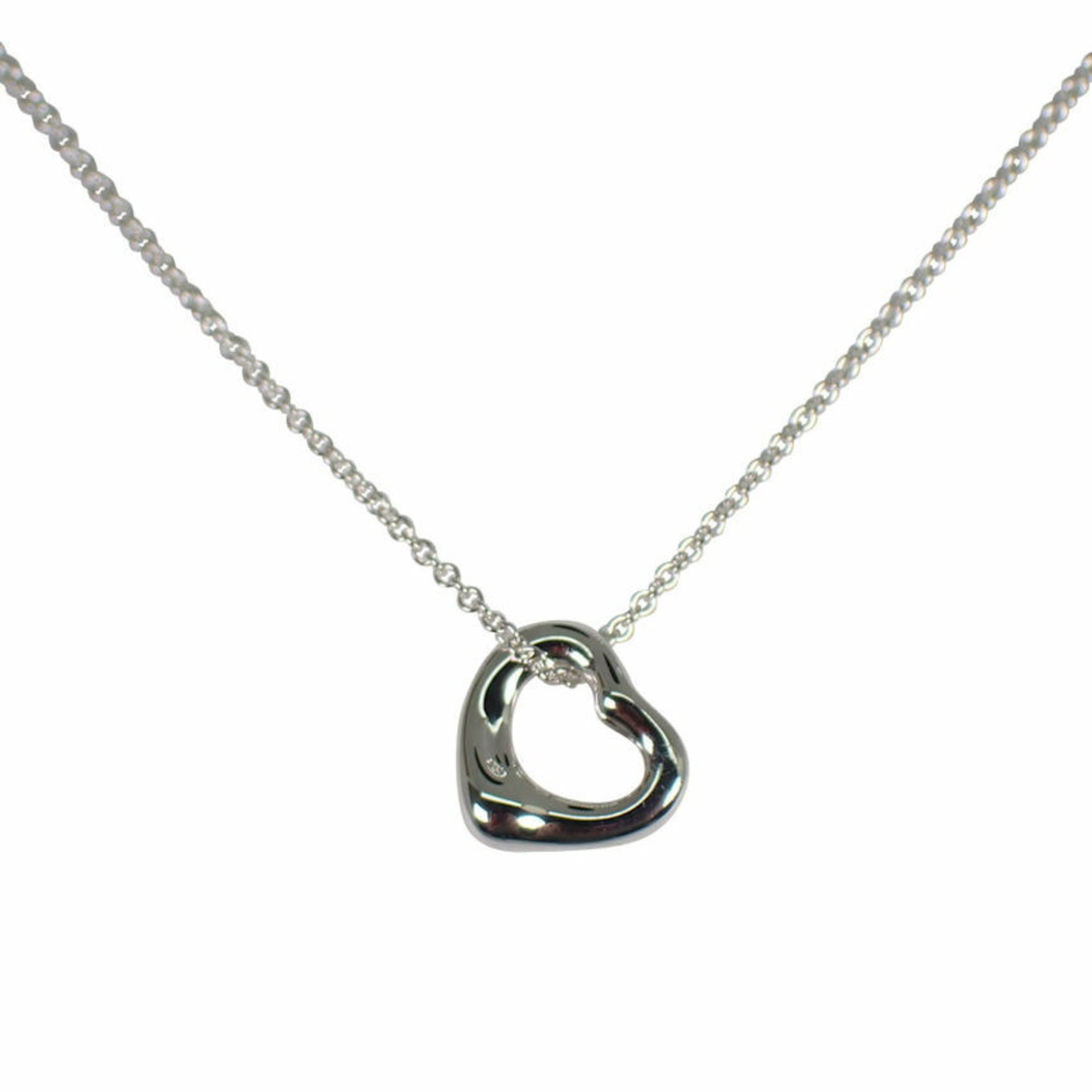 TIFFANY 925 heart pendant necklace