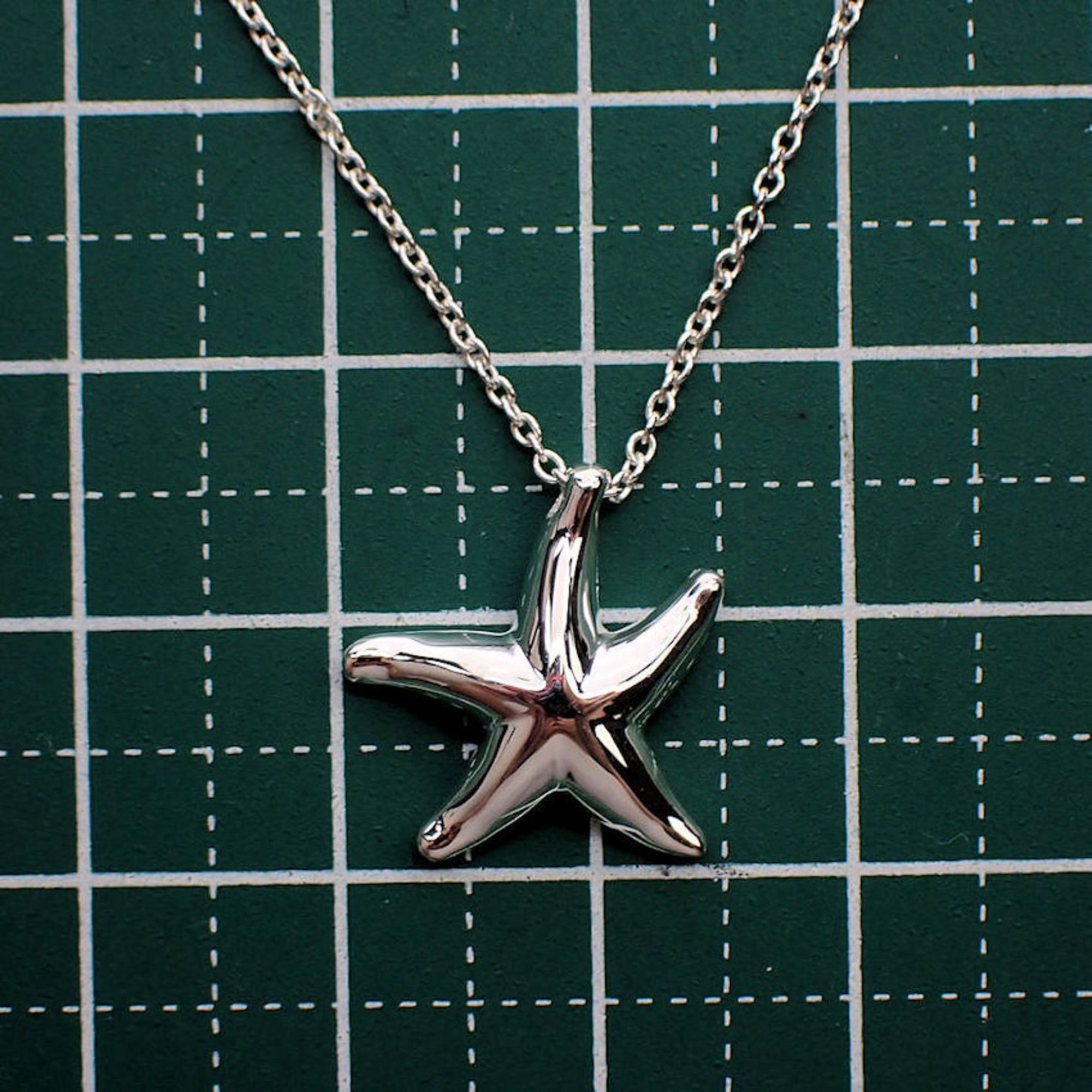 TIFFANY Tiffany 925 Starfish Pendant Necklace