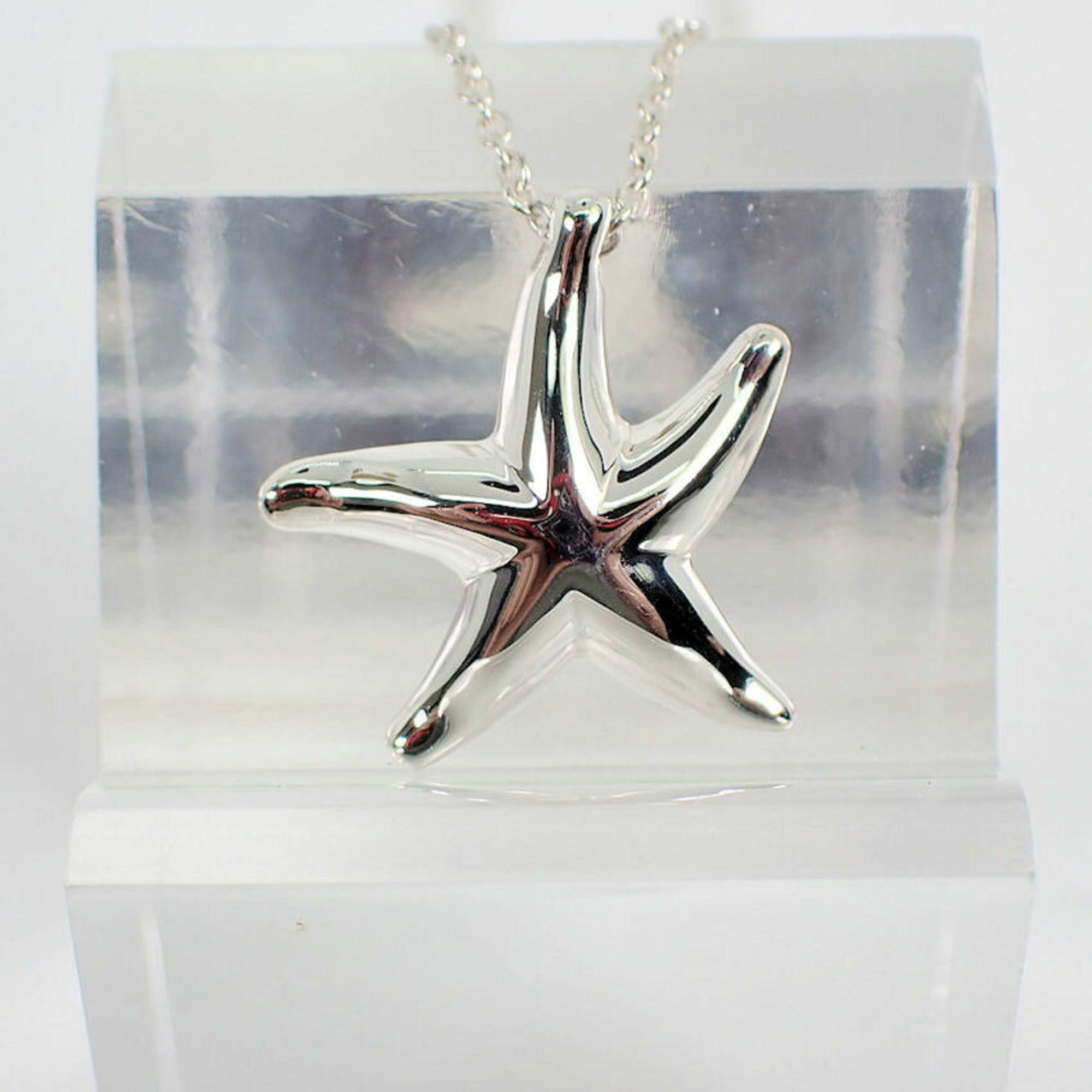 TIFFANY Tiffany 925 Starfish Pendant Necklace