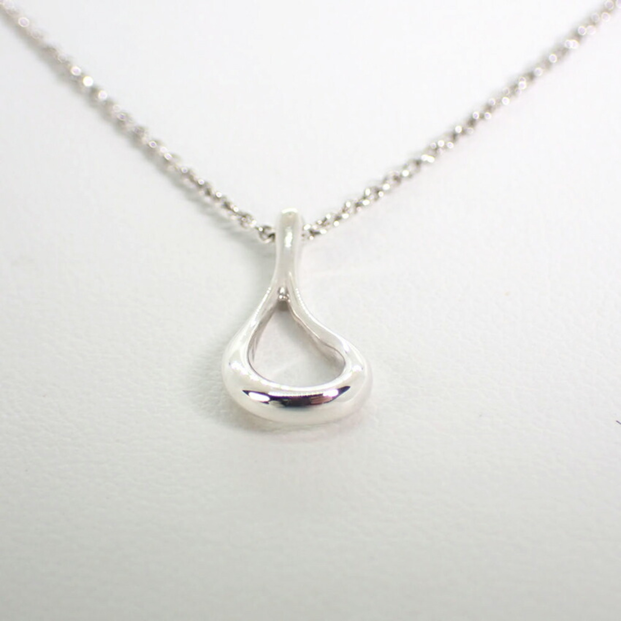 TIFFANY Tiffany 925 teardrop pendant necklace