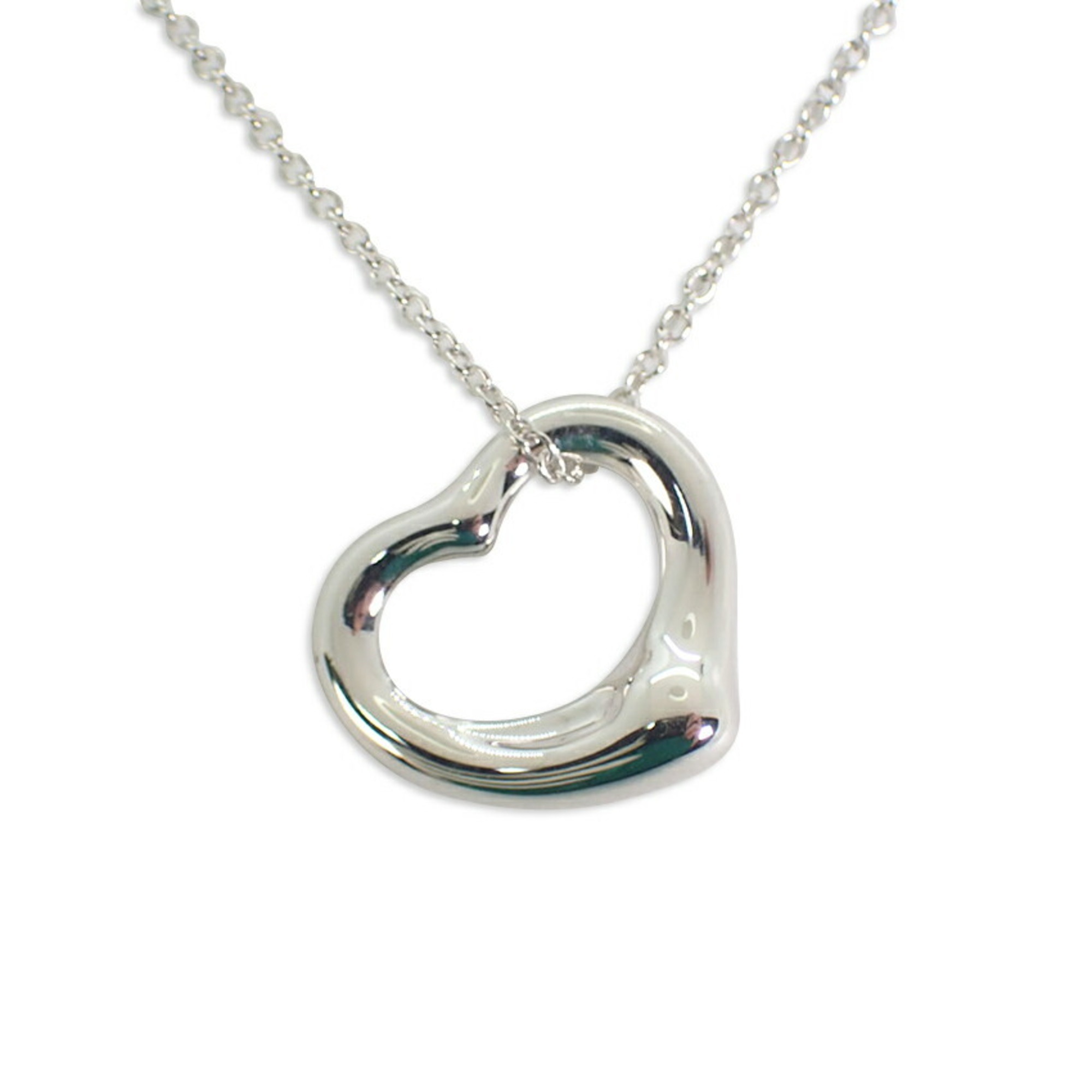 TIFFANY 925 heart pendant necklace