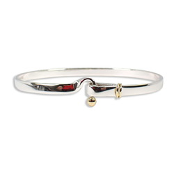 TIFFANY 925 750 Combi Hook & Eye Bangle