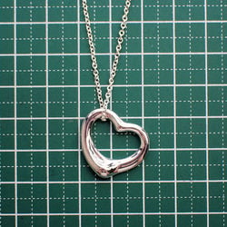 TIFFANY 925 heart pendant necklace