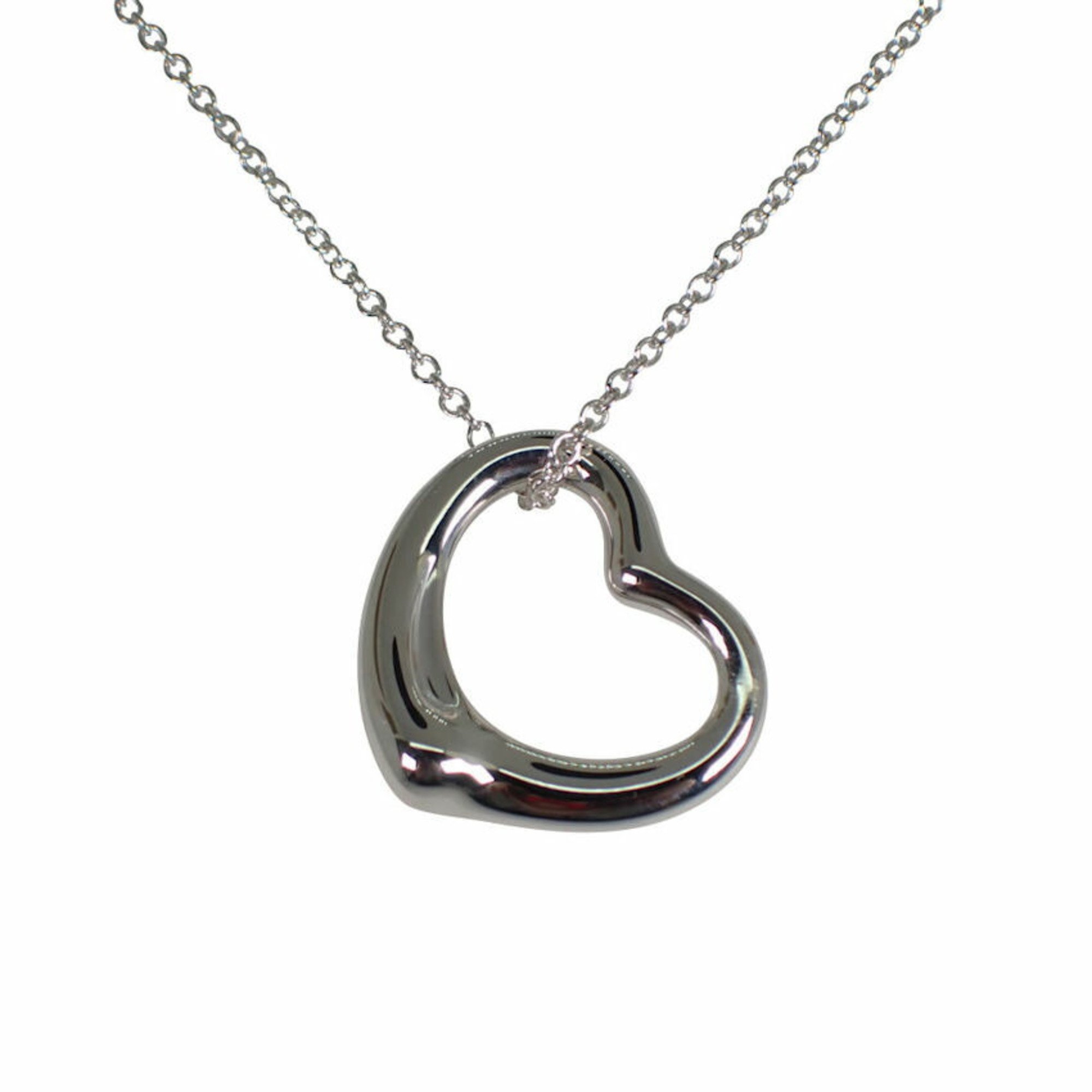 TIFFANY 925 heart pendant necklace