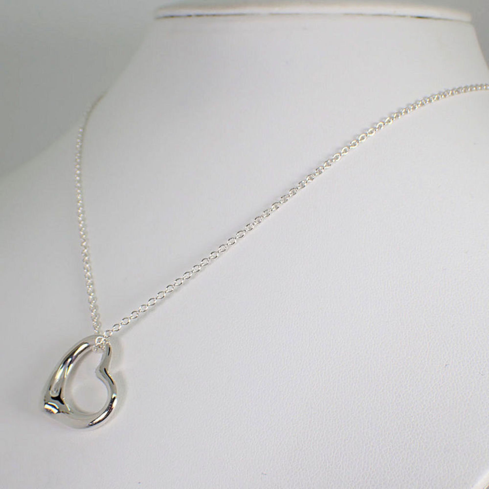 TIFFANY 925 heart pendant necklace