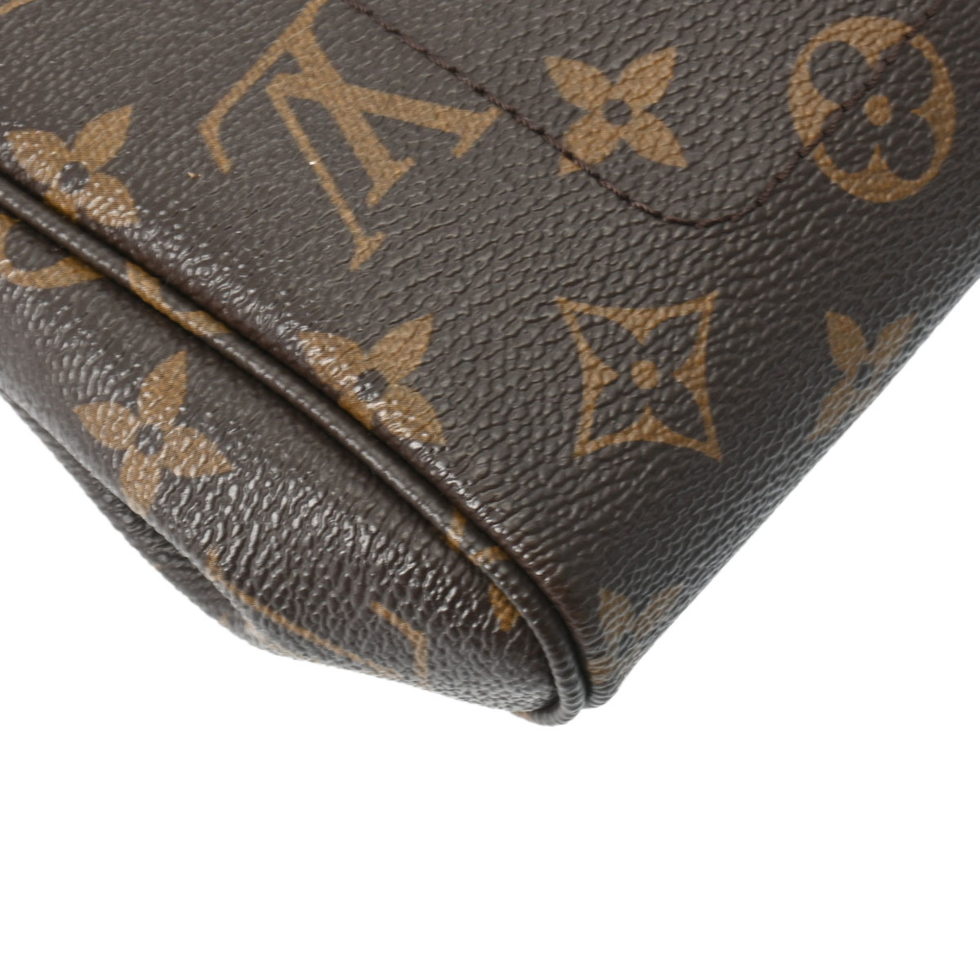 LOUIS VUITTON Louis Vuitton Monogram Favorite PM Brown M40717 Women's Canvas Shoulder Bag