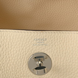 HERMES Lindy 26 Nata Palladium hardware Y stamp (around 2020) Women's Taurillon Clemence bag