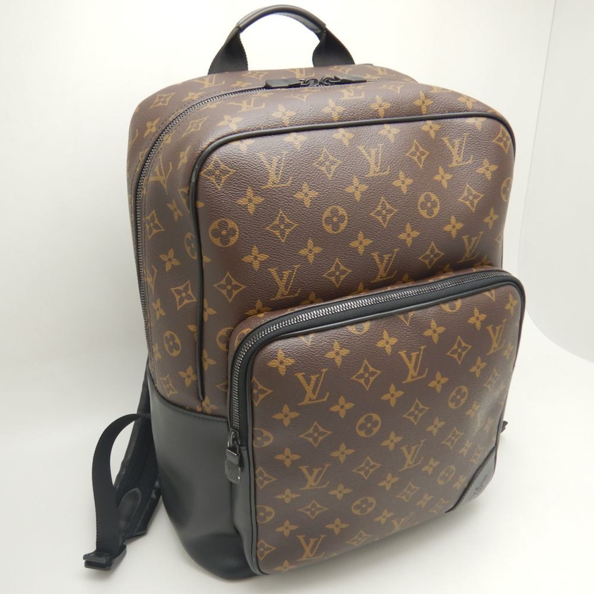 LOUIS VUITTON Louis Vuitton Monogram Macassar Dean Backpack M45335 Brown 251917