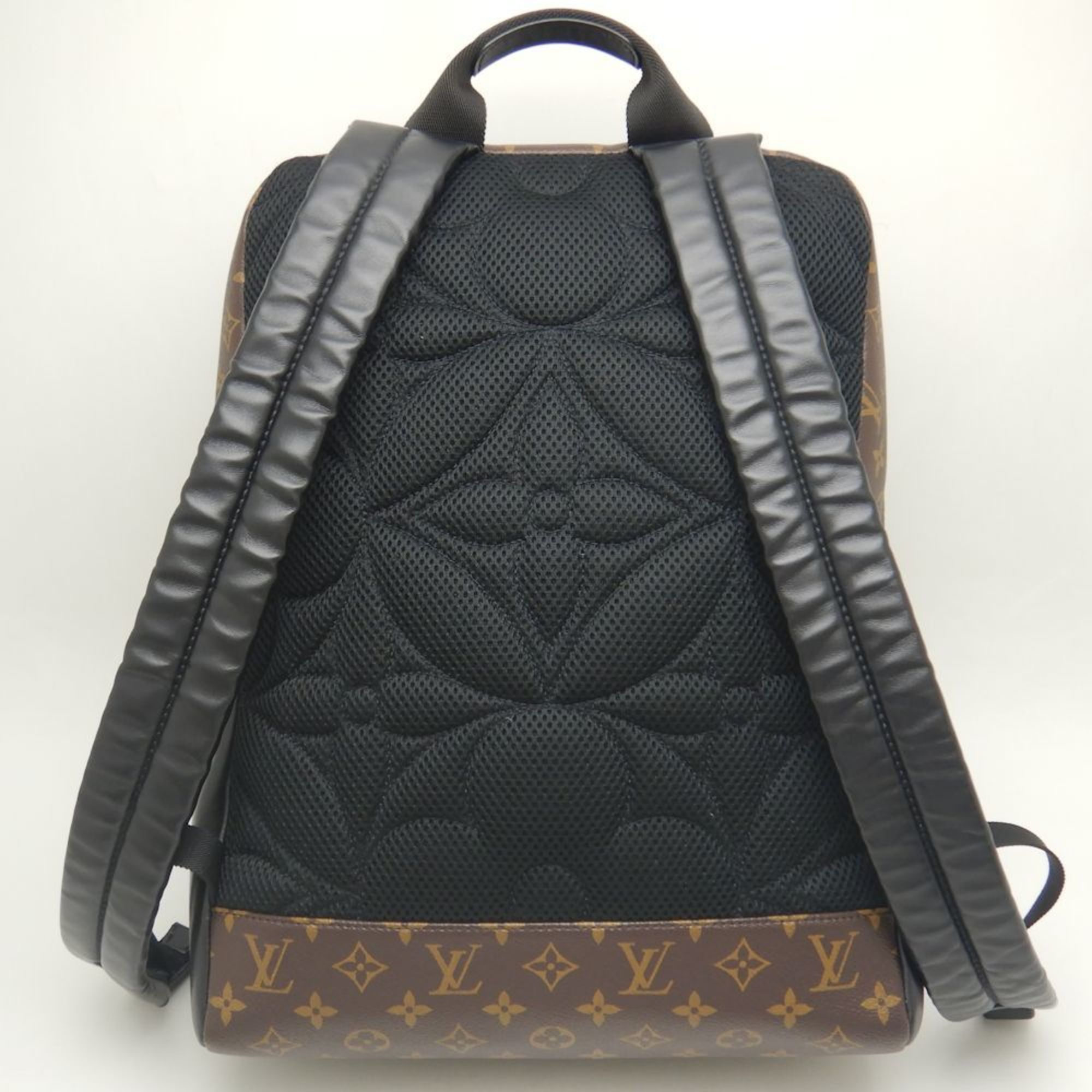 LOUIS VUITTON Louis Vuitton Monogram Macassar Dean Backpack M45335 Brown 251917