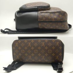 LOUIS VUITTON Louis Vuitton Monogram Macassar Dean Backpack M45335 Brown 251917