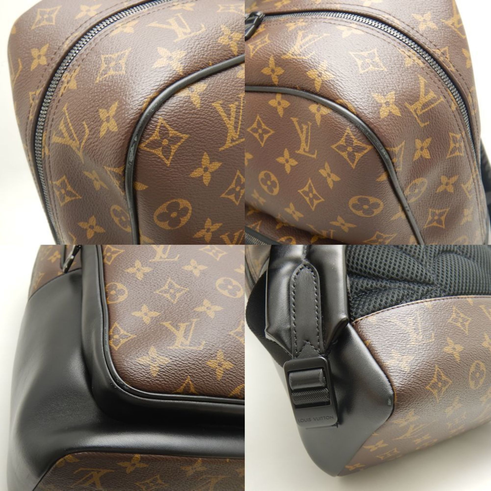 LOUIS VUITTON Louis Vuitton Monogram Macassar Dean Backpack M45335 Brown 251917