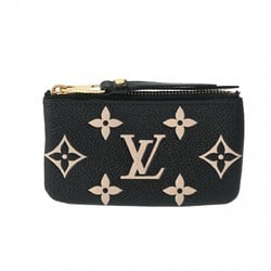 LOUIS VUITTON Louis Vuitton Monogram Empreinte Pochette Cle Noir M80885 Women's Leather Coin Case
