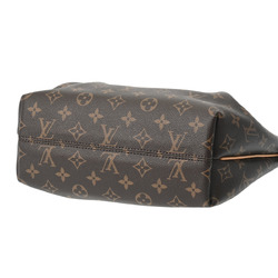 LOUIS VUITTON Louis Vuitton Monogram Turen PM Brown M48813 Women's Canvas Handbag