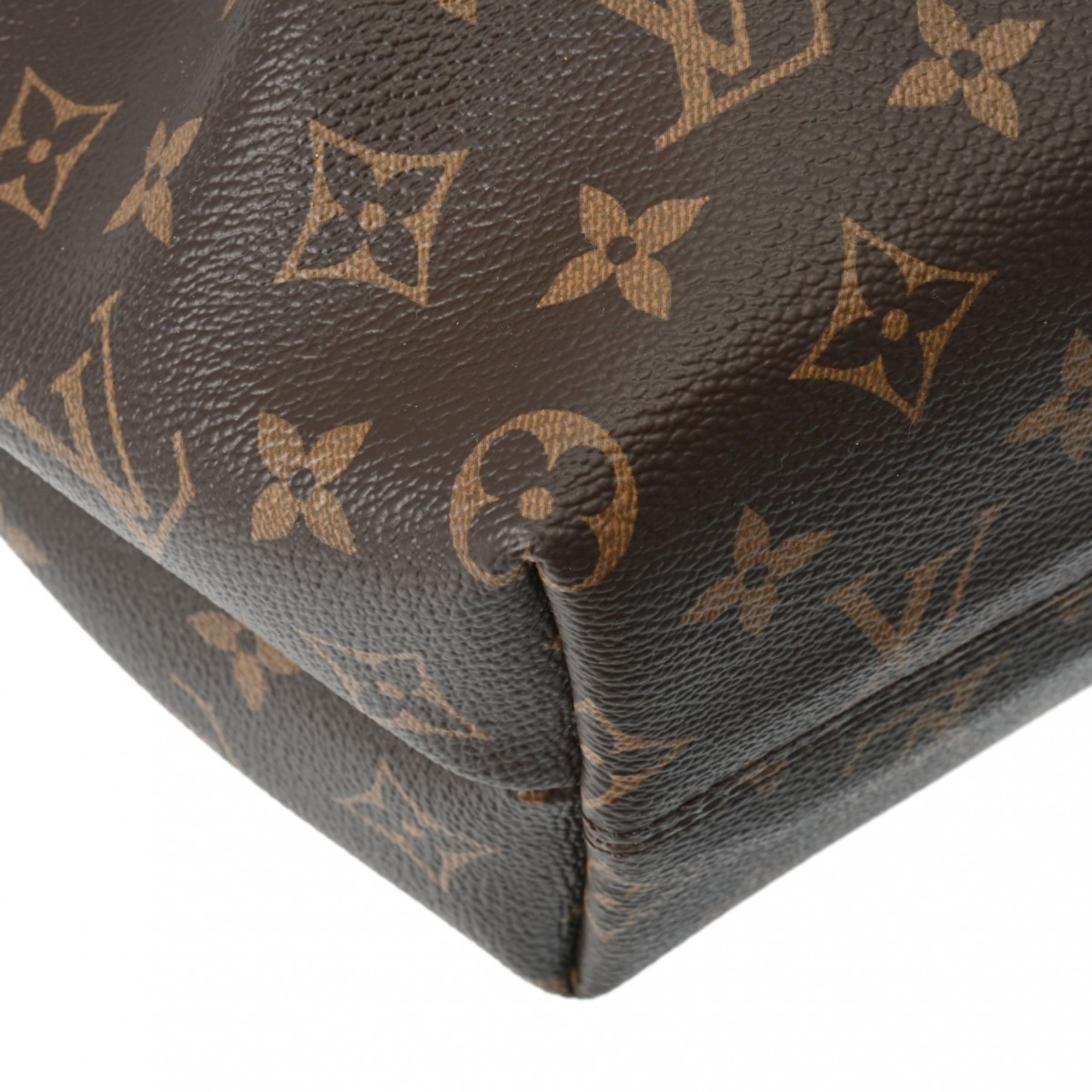 LOUIS VUITTON Louis Vuitton Monogram Turen PM Brown M48813 Women's Canvas Handbag