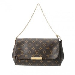 LOUIS VUITTON Louis Vuitton Monogram Favorite MM Brown M40718 Women's Canvas Shoulder Bag