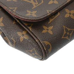 LOUIS VUITTON Louis Vuitton Monogram Favorite MM Brown M40718 Women's Canvas Shoulder Bag