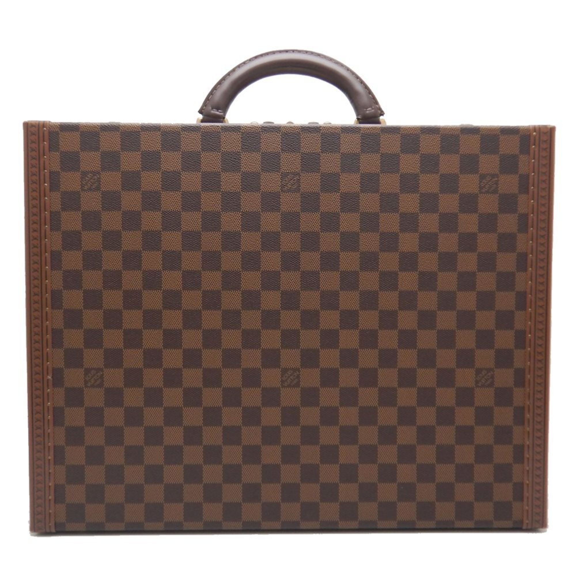 LOUIS VUITTON Louis Vuitton Damier President N53012 Trunk Ebene 251957