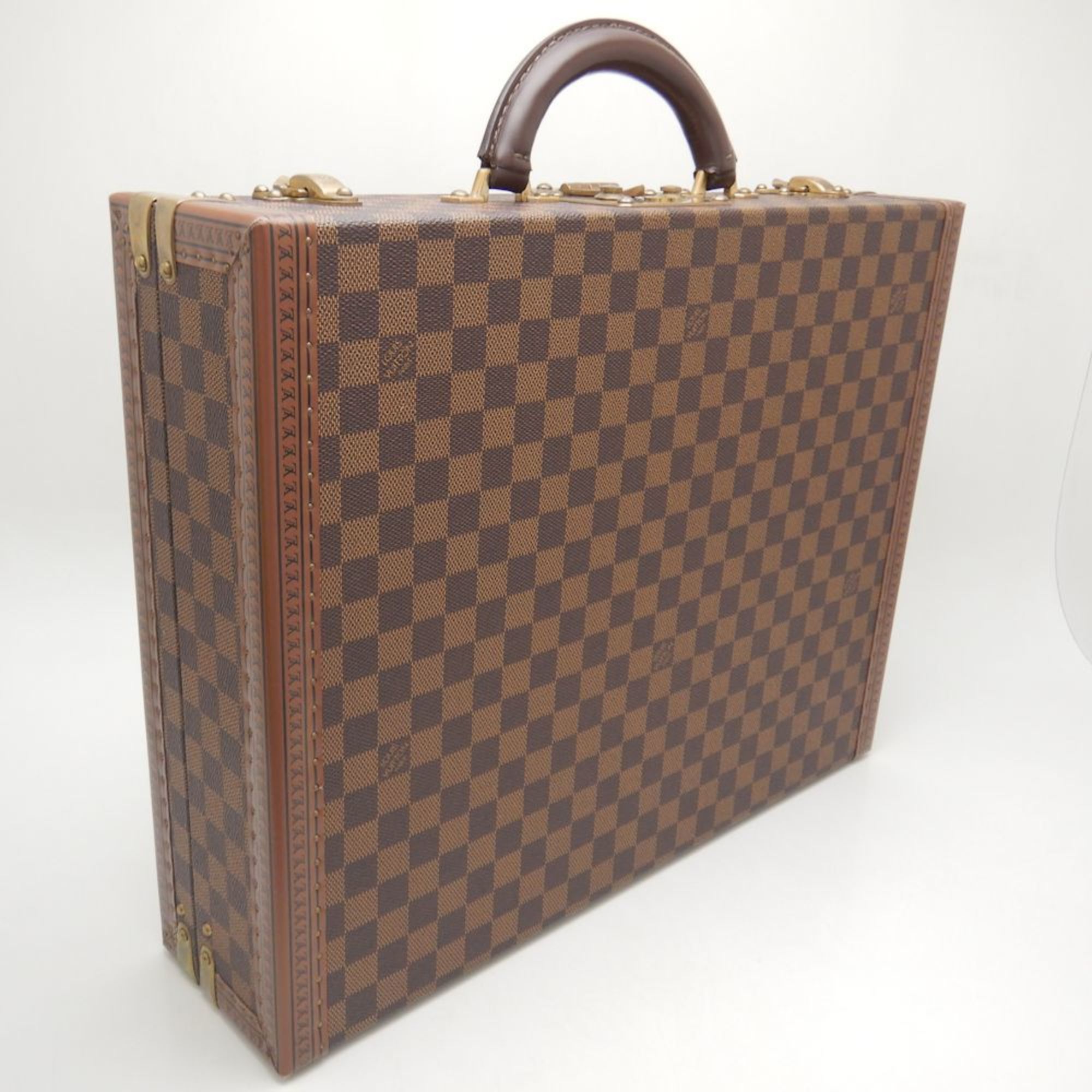 LOUIS VUITTON Louis Vuitton Damier President N53012 Trunk Ebene 251957