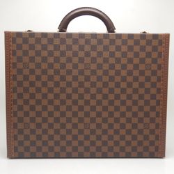 LOUIS VUITTON Louis Vuitton Damier President N53012 Trunk Ebene 251957