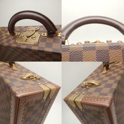 LOUIS VUITTON Louis Vuitton Damier President N53012 Trunk Ebene 251957