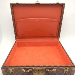 LOUIS VUITTON Louis Vuitton Damier President N53012 Trunk Ebene 251957