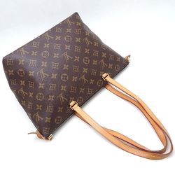 LOUIS VUITTON Louis Vuitton Monogram Iena PM M42268 Tote Bag Brown 351496