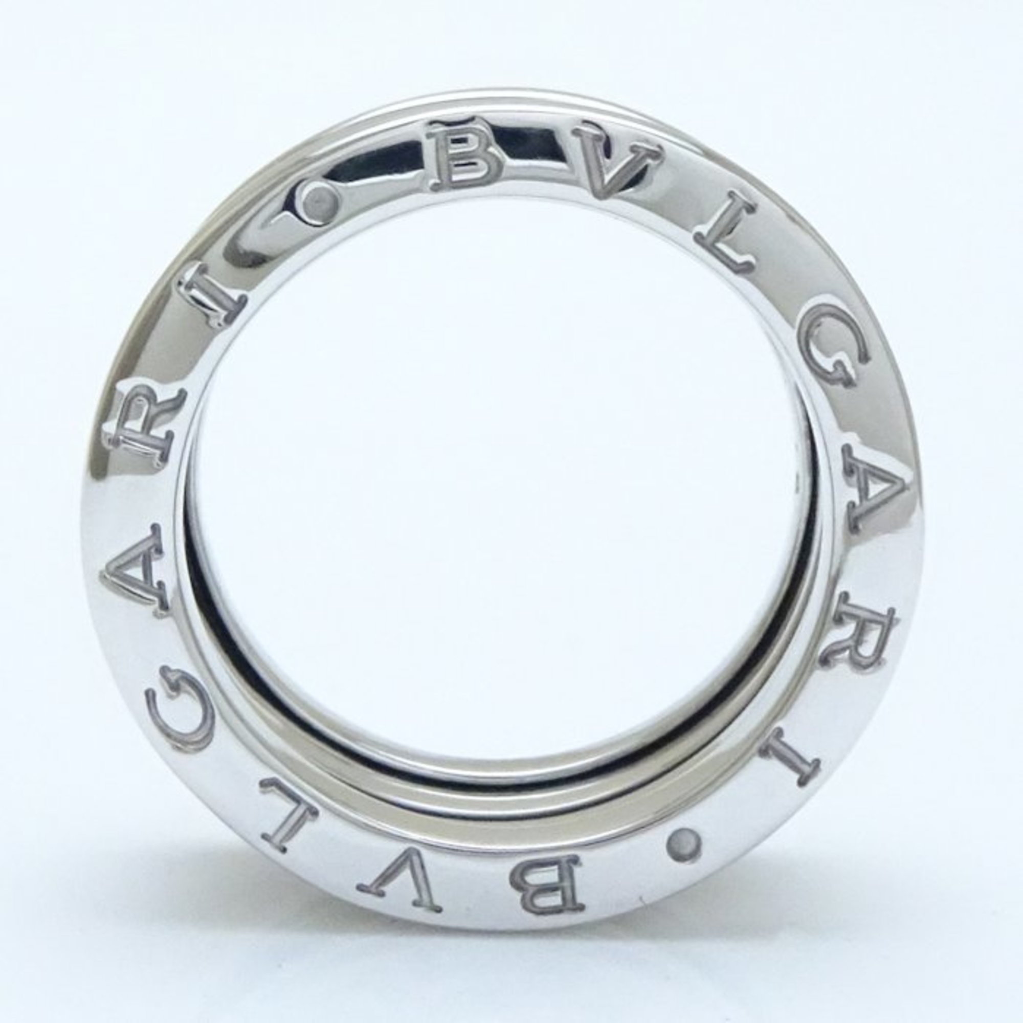 BVLGARI B.zero1 Ring 3 Bands S #54 K18WG White Gold 292183