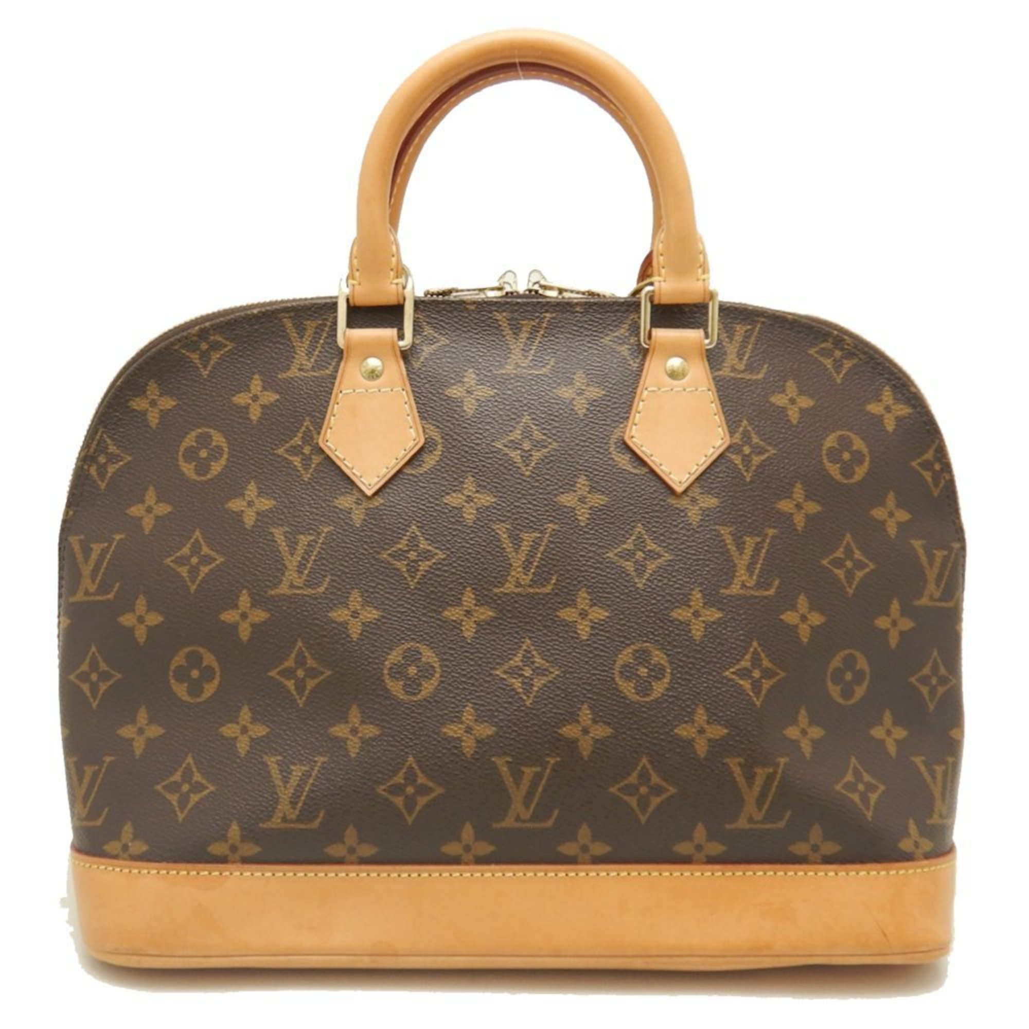 LOUIS VUITTON Louis Vuitton Monogram Alma M51130 Handbag Brown 251947