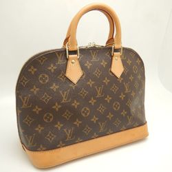 LOUIS VUITTON Louis Vuitton Monogram Alma M51130 Handbag Brown 251947