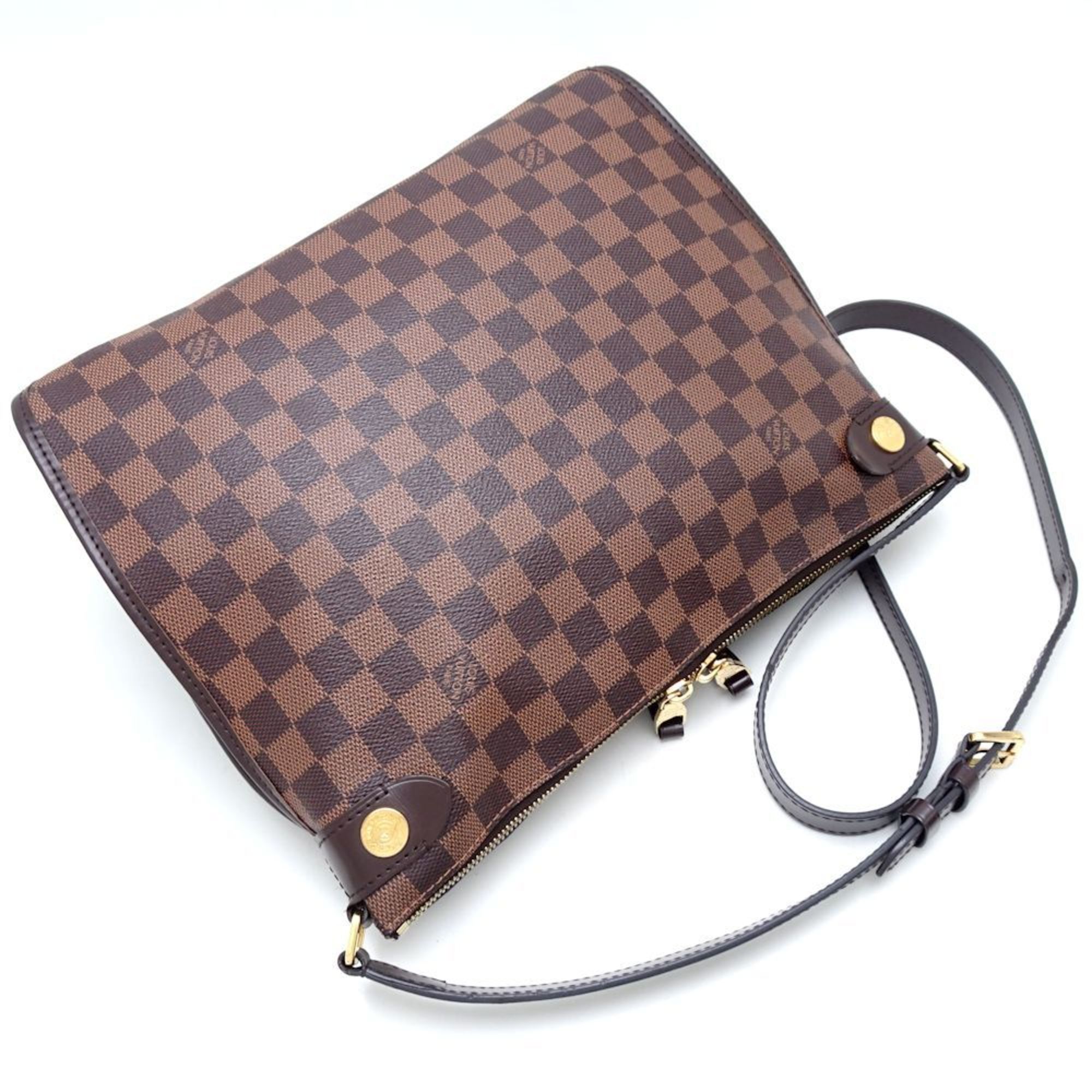 LOUIS VUITTON Damier Duomo N41425 Shoulder Bag Ebene 351462