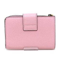 GUCCI Double G Medium Wallet with Bamboo, Bi-fold 739498 Pink