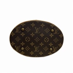 Louis Vuitton Monogram Petit Bucket M42238 Bag Tote Shoulder Women's