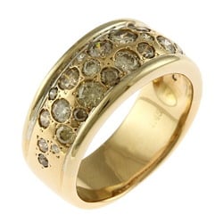KASHIKEY Melange Ring, Size 15, 18K Gold, Brown Diamond, 1.45ct, Women's,