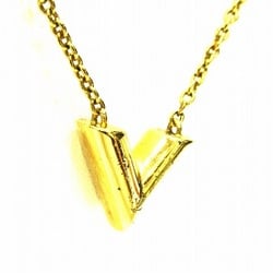 Louis Vuitton Essential V Necklace Gold M61083 Accessories Men Women